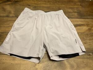 ASRV Men's Size M Tan Lined DSG-1028 Ripstop Perforated Shorts